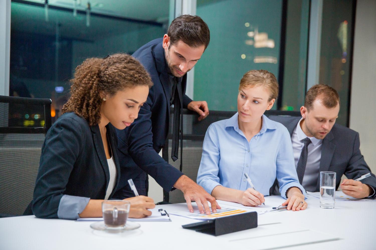 Business compliance background